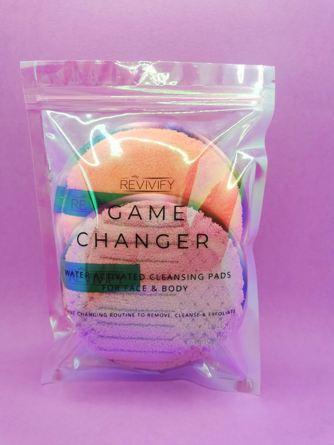 GAME CHANGER CLEANSING CLOUD - REUSEABLE CLEANSE & POLISH DUO